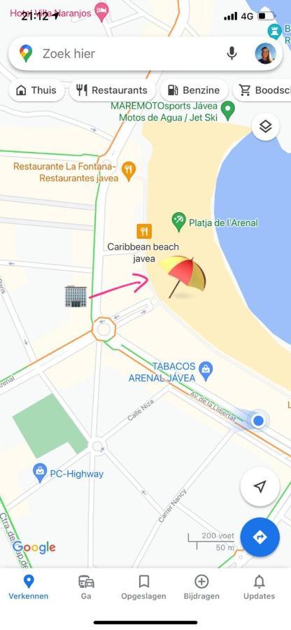 La Casita Bonita - 30M From The Arenal Beach - Private Parking 哈维亚 外观 照片